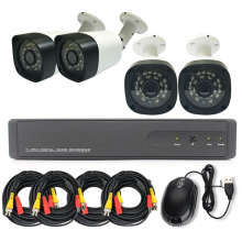 CCTV DVR Kit 4 pour la sécurité à domicile